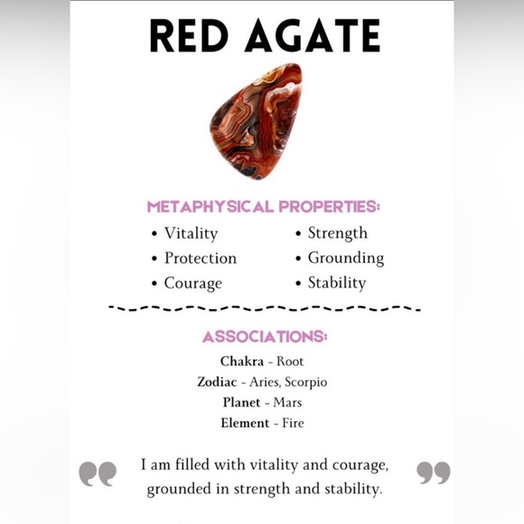 Red Palm Root Agate - Picture 4 of 6